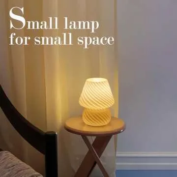 ONEWISH Mushroom Lamp for Cozy Ambiance and Decor