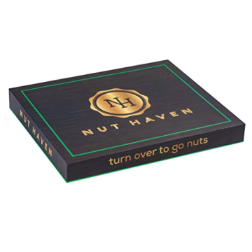 Luxurious Holiday Christmas Dried Fruit & Nuts Gift Basket - Assorted 18 Food Tray for Every Occasio...