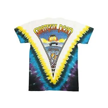 Liquid Blue unisex adult Grateful Dead Gd Taxi New York City T-shirt T Shirt, Multi, Medium US