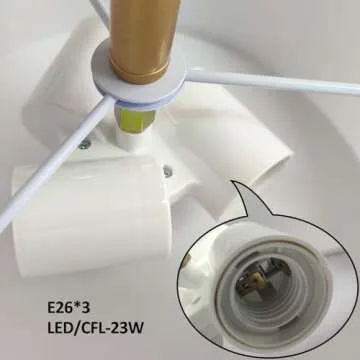 AXILAND Modern Light Fixture Ceiling Mount Flush Mount Drum Ceiling Light Fixture 3 Light Gold Semi Flush Mount Ceiling Light for Hallway Bedroom Entryway Foyer Office