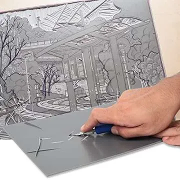 Falling in Art Soft Linoleum Carving Blocks - 2-Pack, 9x12 inches