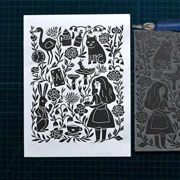 Falling in Art Soft Linoleum Carving Blocks - 2-Pack, 9x12 inches