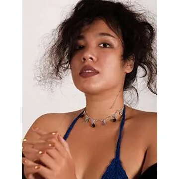 Sacina Gothic Bat Choker Necklace, Victorian Necklace, Vampire Bat Pendant for Women