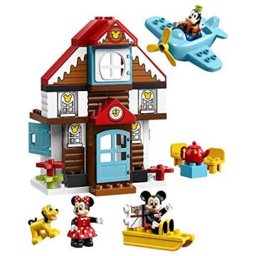 LEGO DUPLO Disney Mickey's Vacation House 10889 Building Set