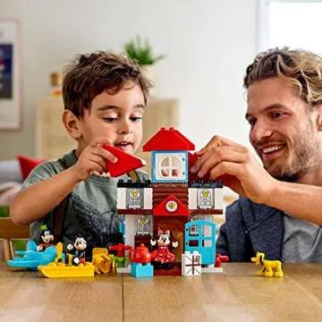 Magical LEGO DUPLO Disney Mickey's Vacation House Building Set