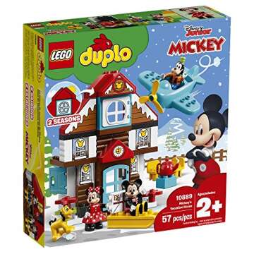 Magical LEGO DUPLO Disney Mickey's Vacation House Building Set