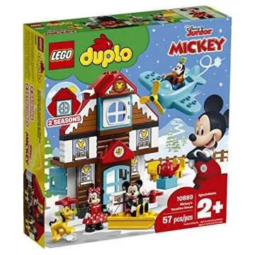 Magical LEGO DUPLO Disney Mickey's Vacation House Building Set