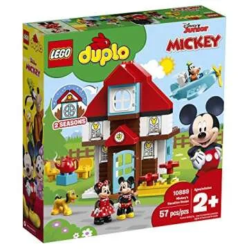 Magical LEGO DUPLO Disney Mickey's Vacation House Building Set