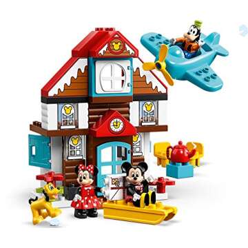 Magical LEGO DUPLO Disney Mickey's Vacation House Building Set