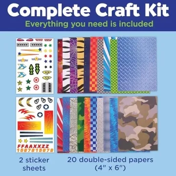 Creativity for Kids Paper Airplane Craft Kit for Ages 6-8