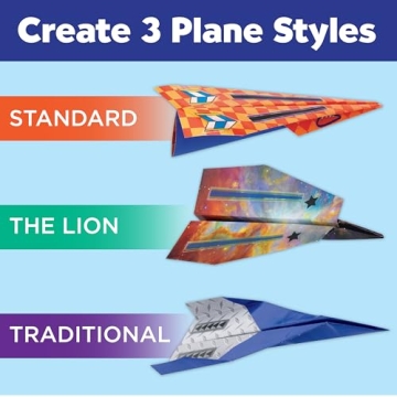 Creativity for Kids Paper Airplane Craft Kit for Ages 6-8