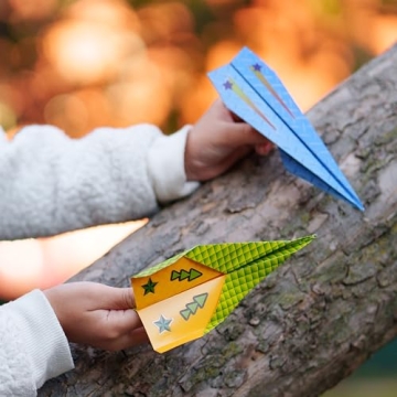 Creativity for Kids Paper Airplane Craft Kit for Ages 6-8
