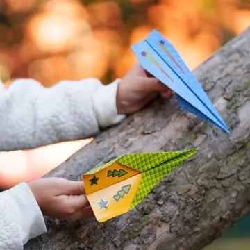 Creativity for Kids Paper Airplane Craft Kit for Ages 6-8