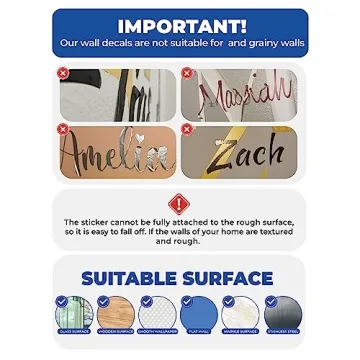 Personalized Jungle Animals Wall Decal for Nursery Decoration