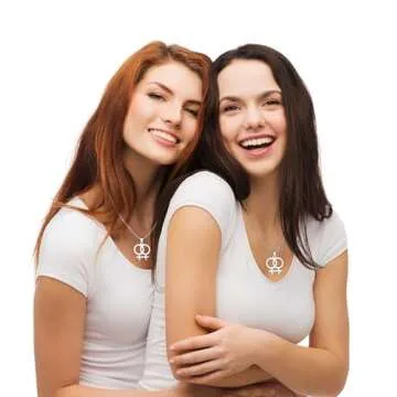 XKGD HoBST LGBT Pride Stainless Steel Necklace for Women