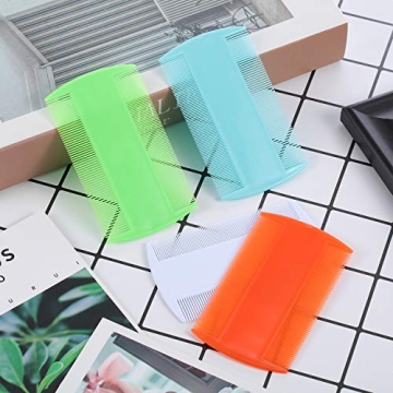 8-Piece Flea and Lice Comb Set for All Ages