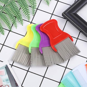 8-Piece Flea and Lice Comb Set for All Ages