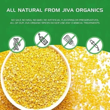 Jiva Organic Yellow Moong Dal 2 Pound Pack - Healthy & Flavorful