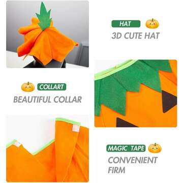 Kids Pumpkin Costume for Halloween & April Fools Day