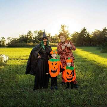 Kids Pumpkin Costume for Halloween & April Fools Day