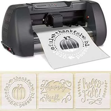 24 Pack 4 Mil Clear Mylar Stencil Sheets, 12" x 12" Blank Reusable Plastic Template Sheets for Cricut, Laser Cutting, Gyro-Cut Tool Template Material