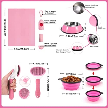 Lobeve Puppy Supplies Starter Kit - Essential 39-Piece Set