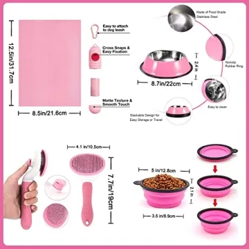 Lobeve Puppy Supplies Starter Kit - Essential 39-Piece Set