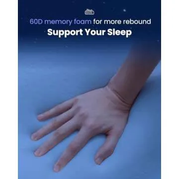 RENPHO Ultra Pain Relief Neck Pillow, Ergonomic Contour Memory Form Pillow for Side Back Stomach Sleeper with 2 Cooling Pillowcases, Orthopedic Cervical Pillow for Adult