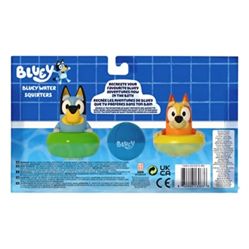 Engaging Bluey Bath Squirters 3-Pack for Kids