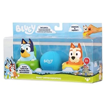 Engaging Bluey Bath Squirters 3-Pack for Kids