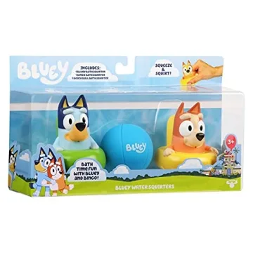 Engaging Bluey Bath Squirters 3-Pack for Kids