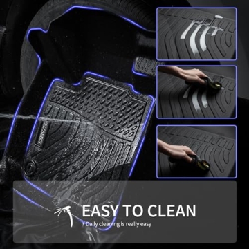 KELCSEECS Custom Floor Mats for 2013 to 2019 Ford Escape