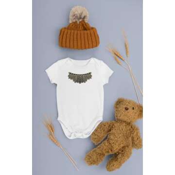 RBG Infant Bodysuit Unisex Baby Clothes for Empowerment