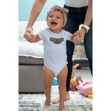 RBG Infant Bodysuit Unisex Baby Clothes for Empowerment