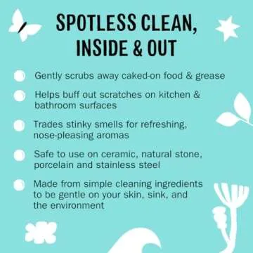 Molly's Suds Eco-Friendly Sink Scrub | Beach Scent Cleaners | Multi-Purpose