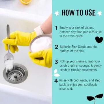 Molly's Suds Eco-Friendly Sink Scrub | Beach Scent Cleaners | Multi-Purpose