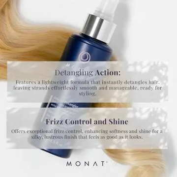 MONAT Unknot Detangler - Vegan, Lightweight, Anti Frizz Spray