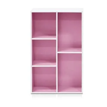 Furinno 5-Cube Open Shelf - Stylish Storage for Any Space