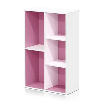 Furinno 5-Cube Open Shelf - Stylish Storage for Any Space