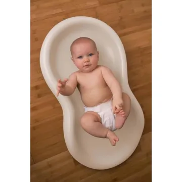 Keekaroo Peanut Changer Baby Vanilla– The Original Made in USA Easy-to-Clean Changing pad and The only Shell Over Foam, Fully impermeable to Fluid