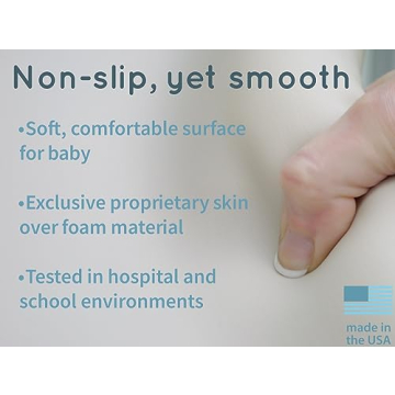 Keekaroo Peanut Changer Baby Vanilla– The Original Made in USA Easy-to-Clean Changing pad and The only Shell Over Foam, Fully impermeable to Fluid