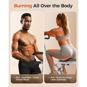Sportsroyals Squat Machine - Home Fitness Equipment for All