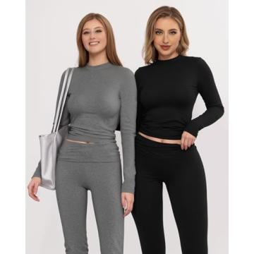 MANGOPOP Cute & Comfortable 2 Piece Lounge Set for Women