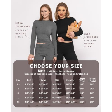 MANGOPOP Cute & Comfortable 2 Piece Lounge Set for Women