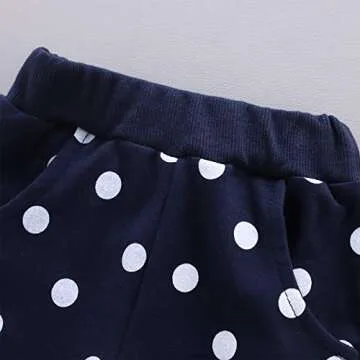 WHBFRG Baby Girl Clothes 2 Piece Outfit for Infants