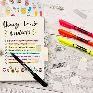 Avery Ultra Tabs Luxe Collection, 1" x 1.5" Mini Tabs, Holographic Iridescent Designs, 32 Repositionable Page Tabs (74178)