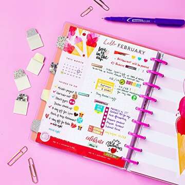 Avery Ultra Tabs Luxe Collection, 1" x 1.5" Mini Tabs, Holographic Iridescent Designs, 32 Repositionable Page Tabs (74178)