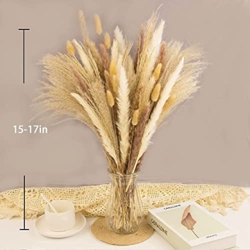 Natural Dried Pampas Grass Decor for Weddings and Home