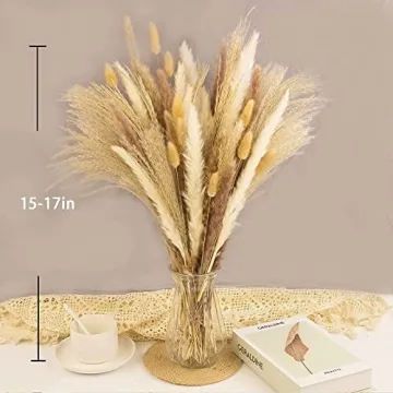 Natural Dried Pampas Grass Decor for Weddings and Home
