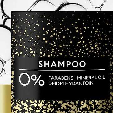 TRESemme Shampoo & Conditioner, Sulfate-Free, Travel Size - Moisture Rich Hair Treatment for Dry, Damaged Hair, Mini Shampoo & Conditioner Sets x 3 for Hair Repair, Scented, 3 Oz Ea (6 Piece Set)